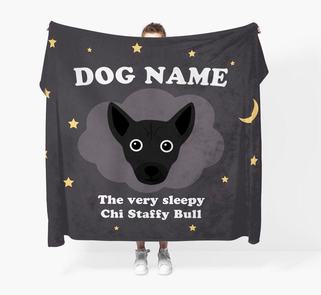 'The Very Sleepy...' - Personalised {breedFullName} Blanket