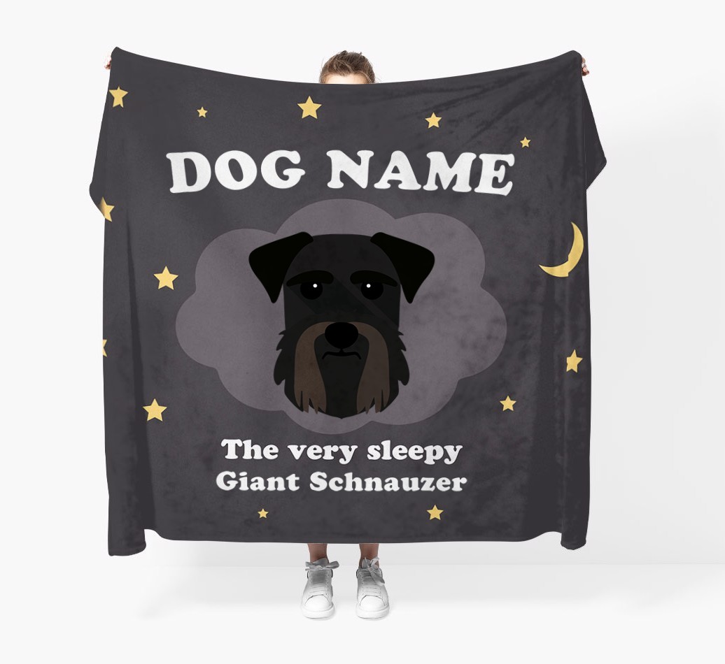 'The Very Sleepy...' - Personalised {breedFullName} Blanket