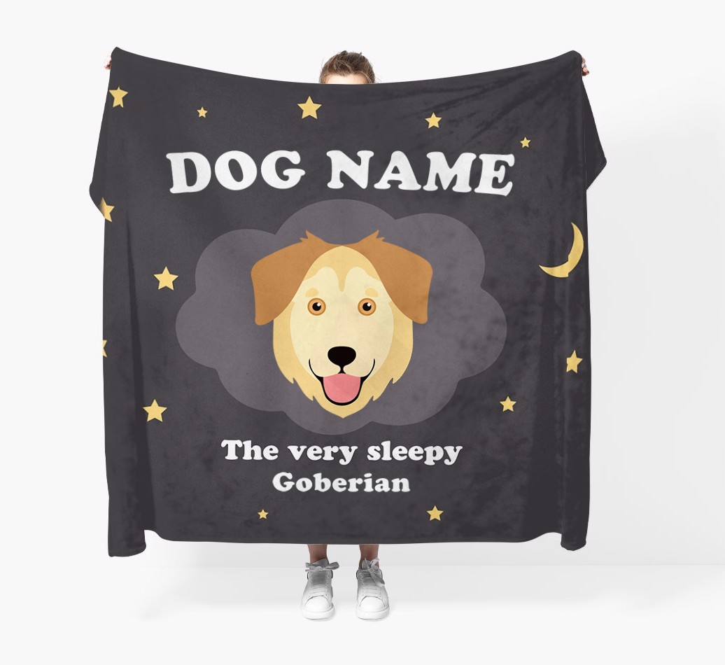 'The Very Sleepy...' - Personalised {breedFullName} Blanket