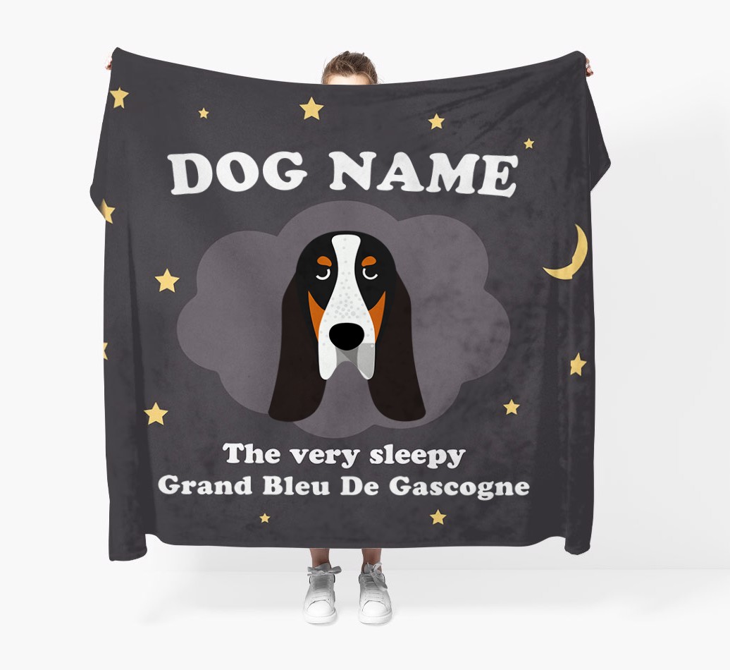 'The Very Sleepy...' - Personalised {breedFullName} Blanket