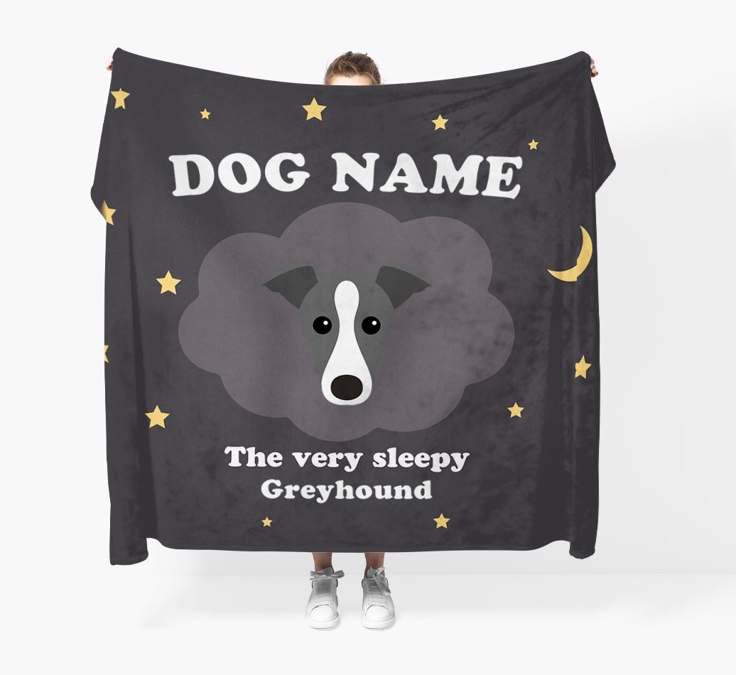 'The Very Sleepy...' - Personalised {breedFullName} Blanket