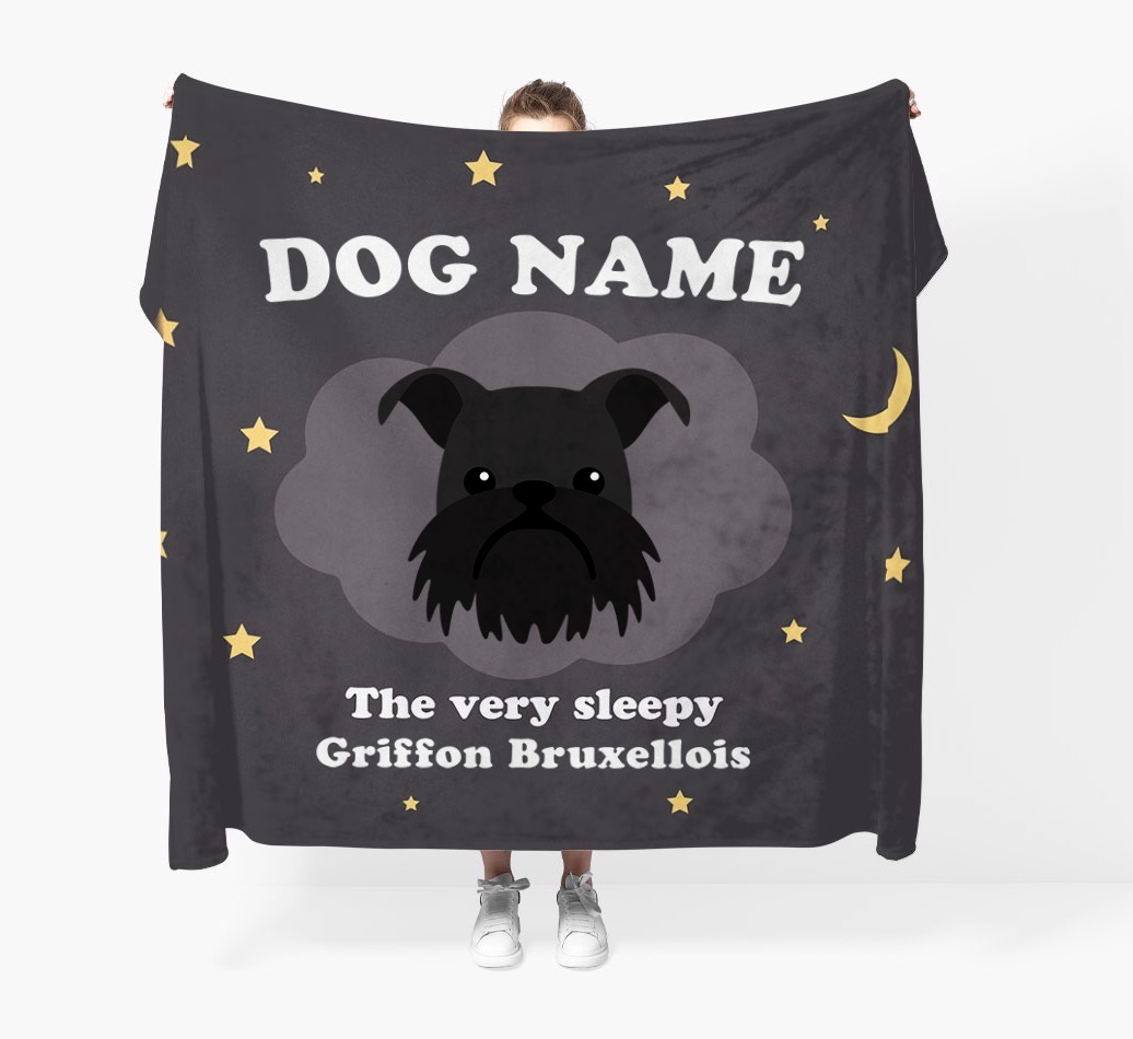'The Very Sleepy...' - Personalised {breedFullName} Blanket