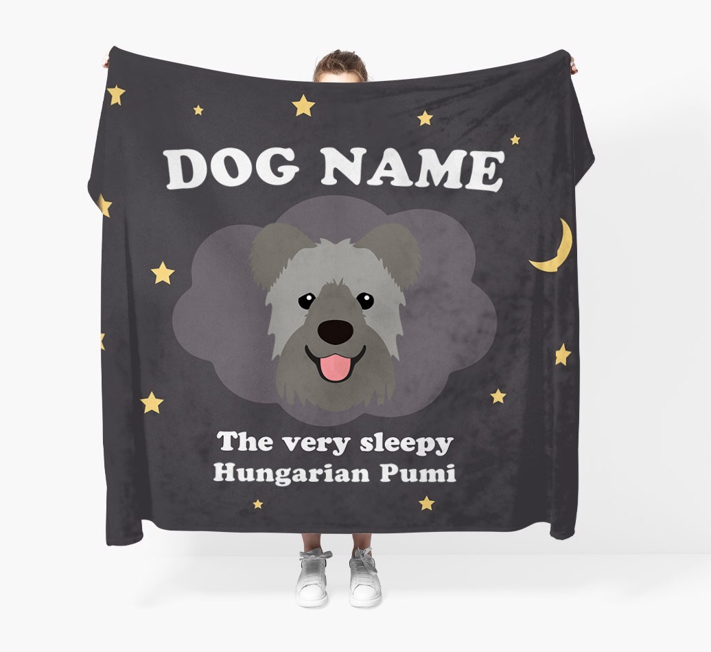 'The Very Sleepy...' - Personalised {breedFullName} Blanket