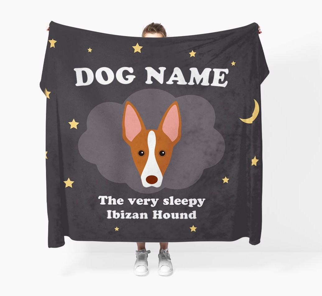 'The Very Sleepy...' - Personalised {breedFullName} Blanket