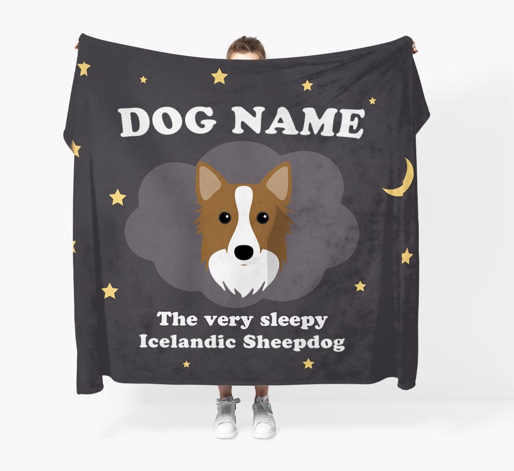 'The Very Sleepy...' - Personalised {breedFullName} Blanket
