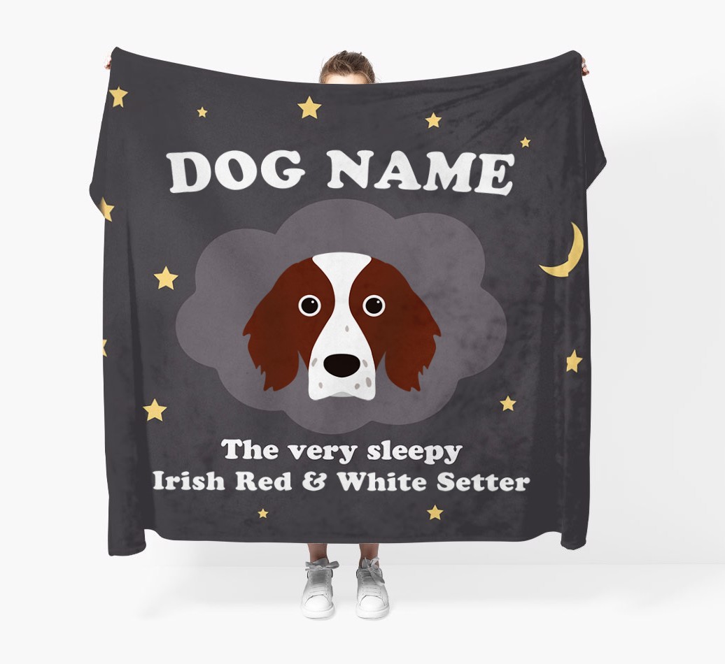 'The Very Sleepy...' - Personalised {breedFullName} Blanket