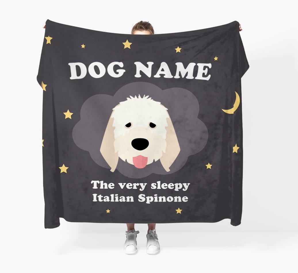 'The Very Sleepy...' - Personalised {breedFullName} Blanket