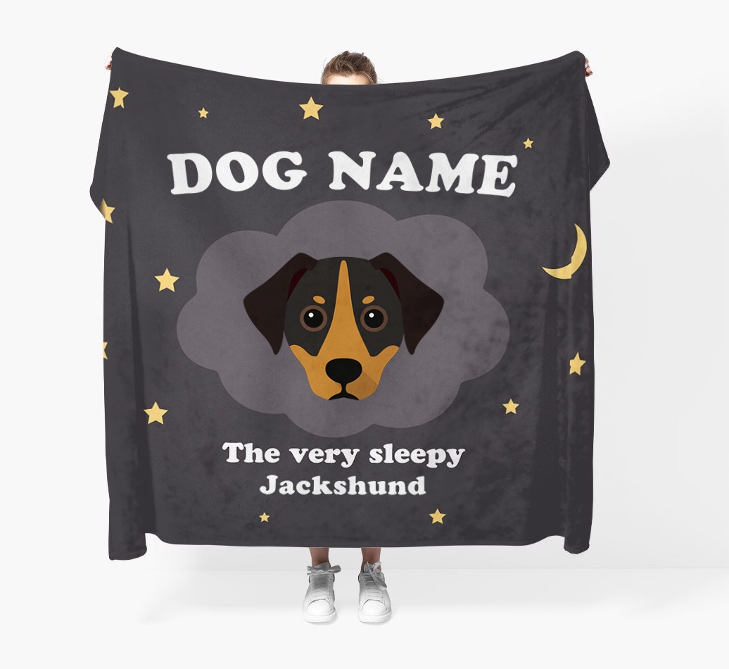 'The Very Sleepy...' - Personalised {breedFullName} Blanket