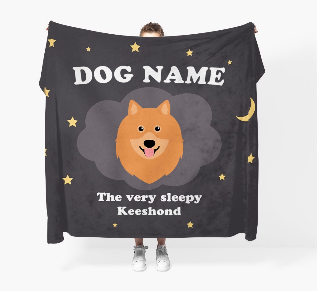 'The Very Sleepy...' - Personalised {breedFullName} Blanket