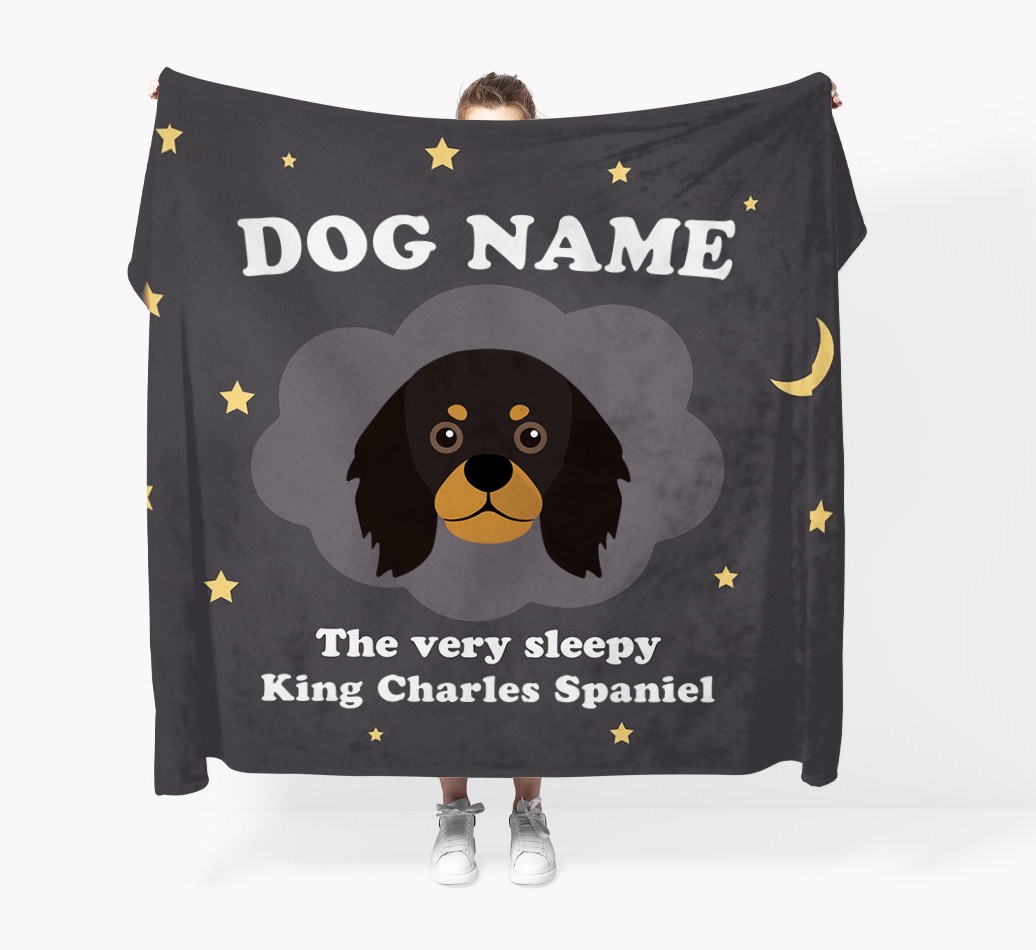 'The Very Sleepy...' - Personalised {breedFullName} Blanket