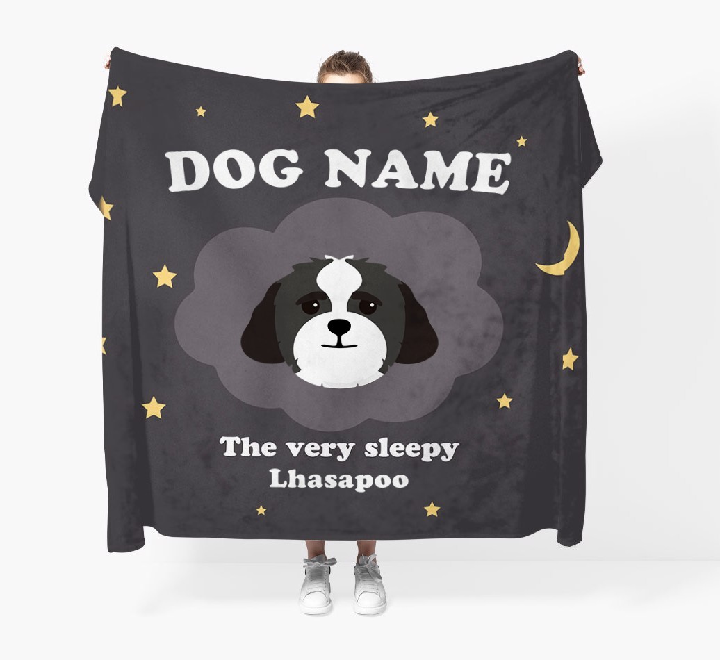 'The Very Sleepy...' - Personalised {breedFullName} Blanket