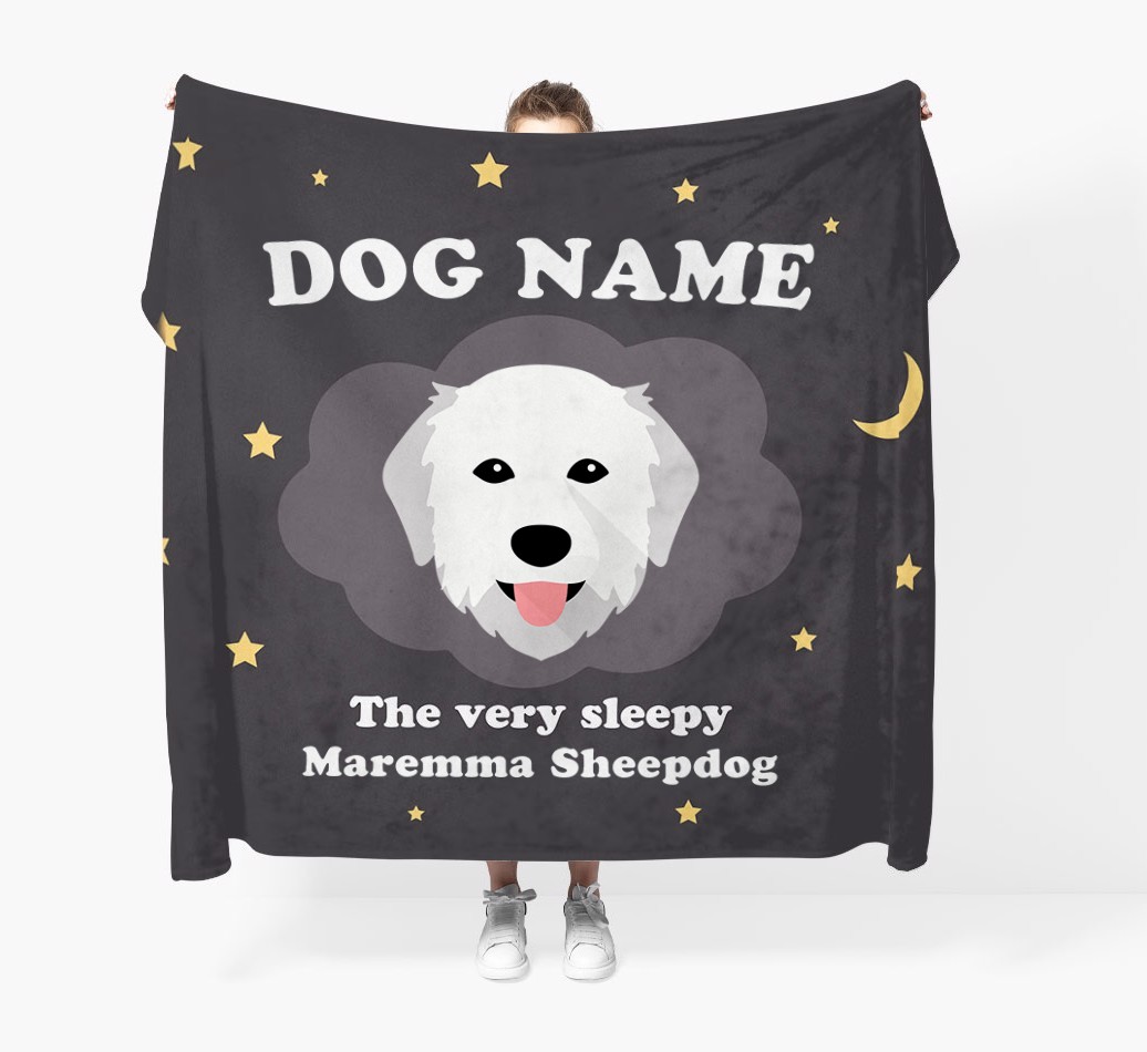 'The Very Sleepy...' - Personalised {breedFullName} Blanket