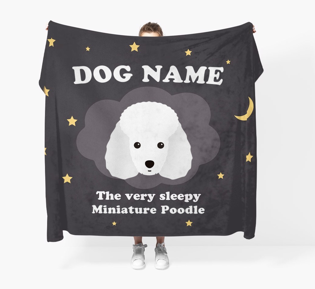 'The Very Sleepy...' - Personalised {breedFullName} Blanket