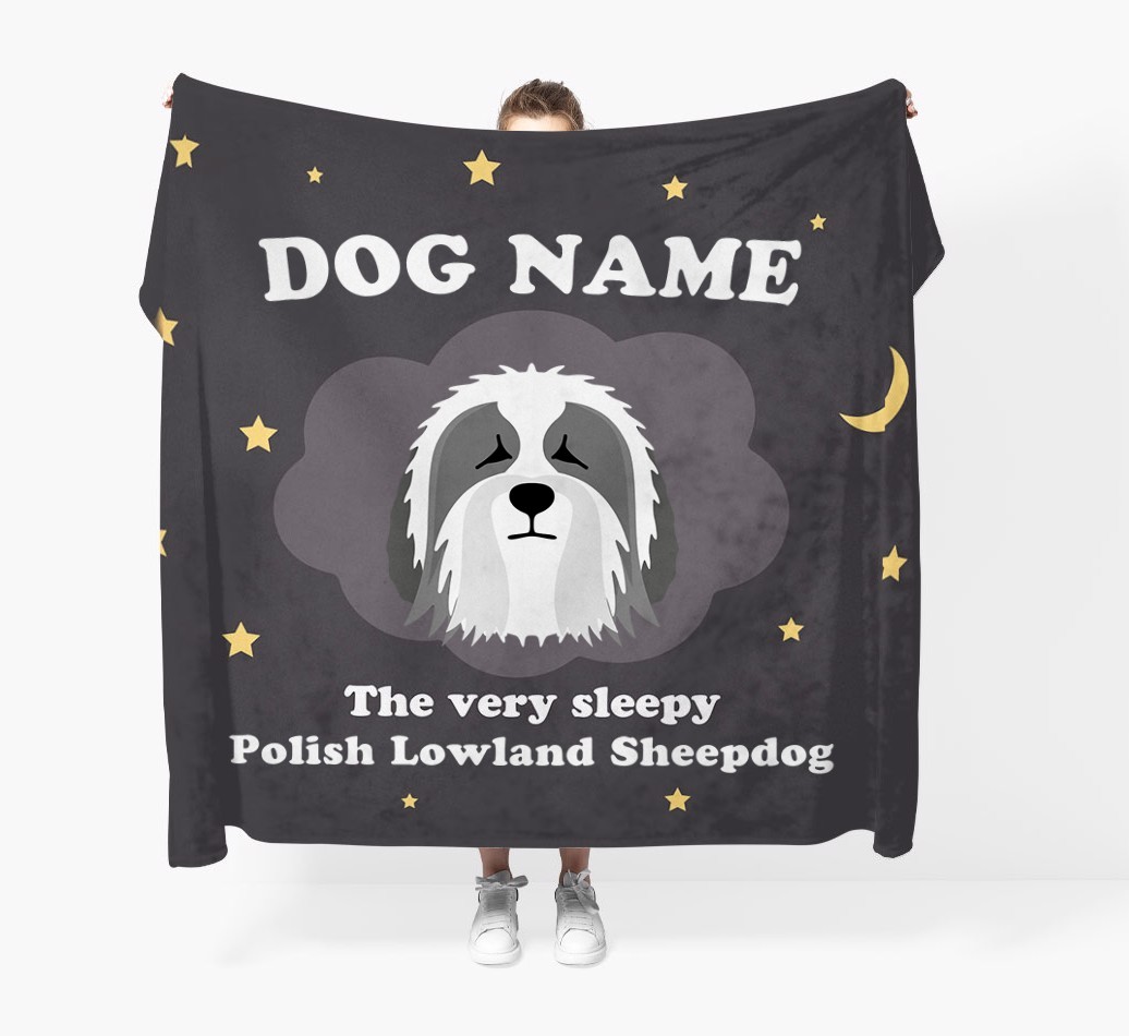 'The Very Sleepy...' - Personalised {breedFullName} Blanket