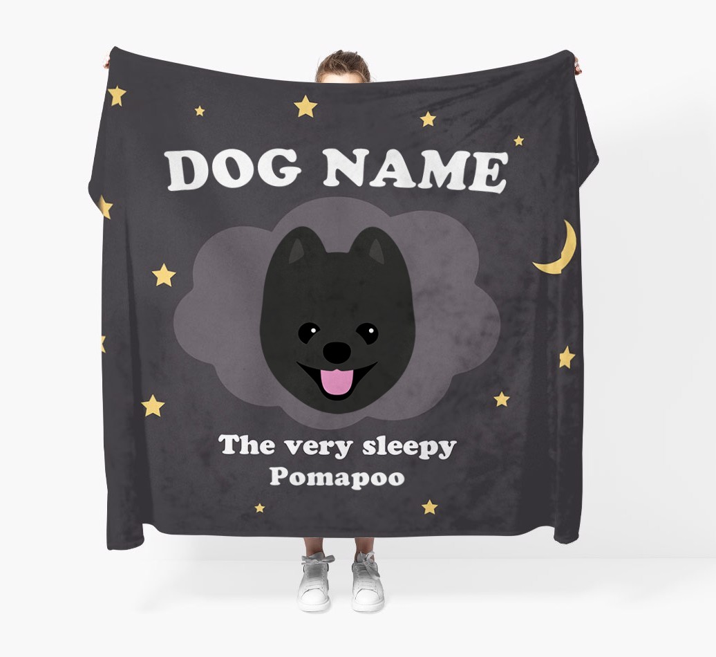 'The Very Sleepy...' - Personalised {breedFullName} Blanket