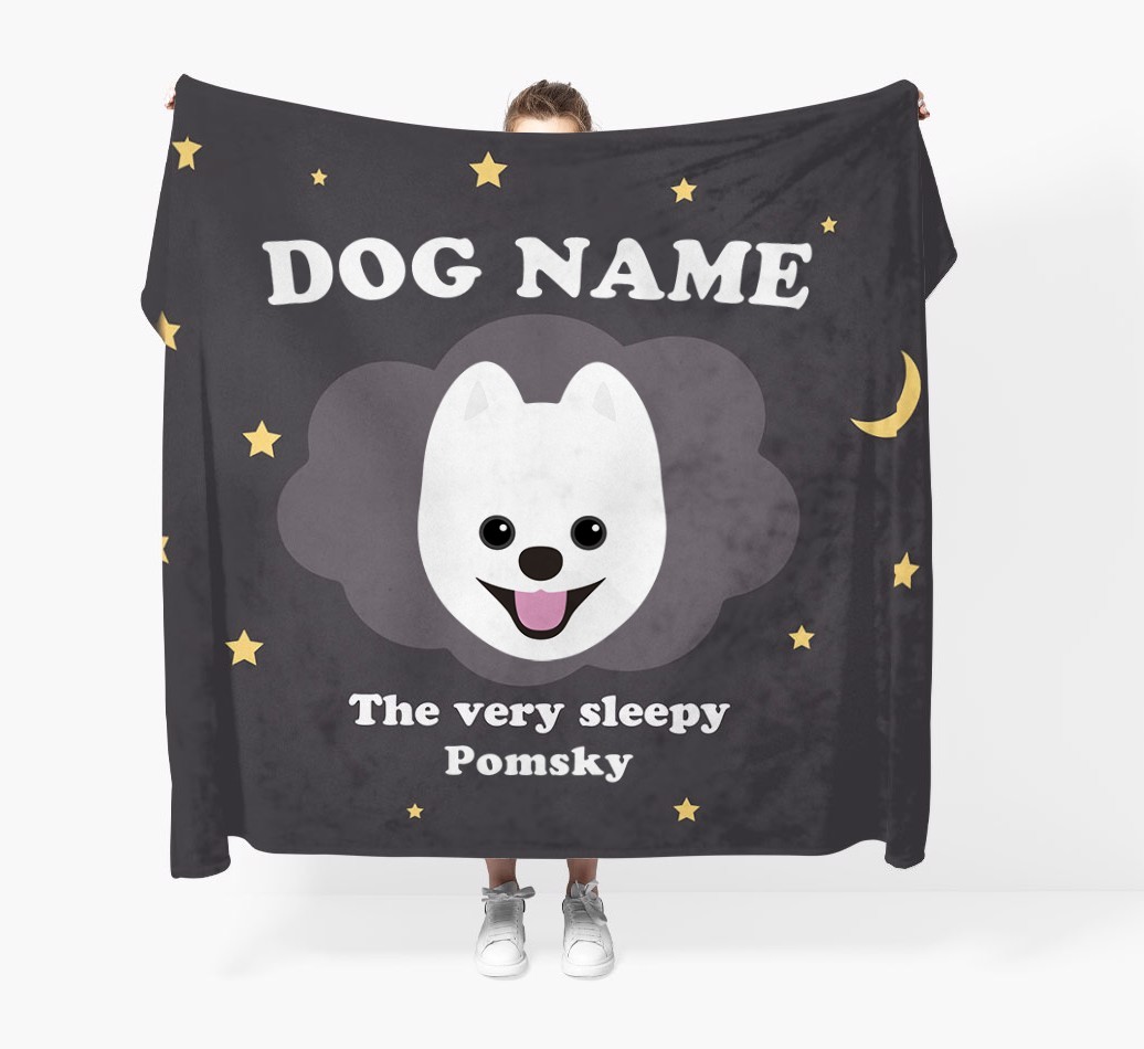 'The Very Sleepy...' - Personalised {breedFullName} Blanket