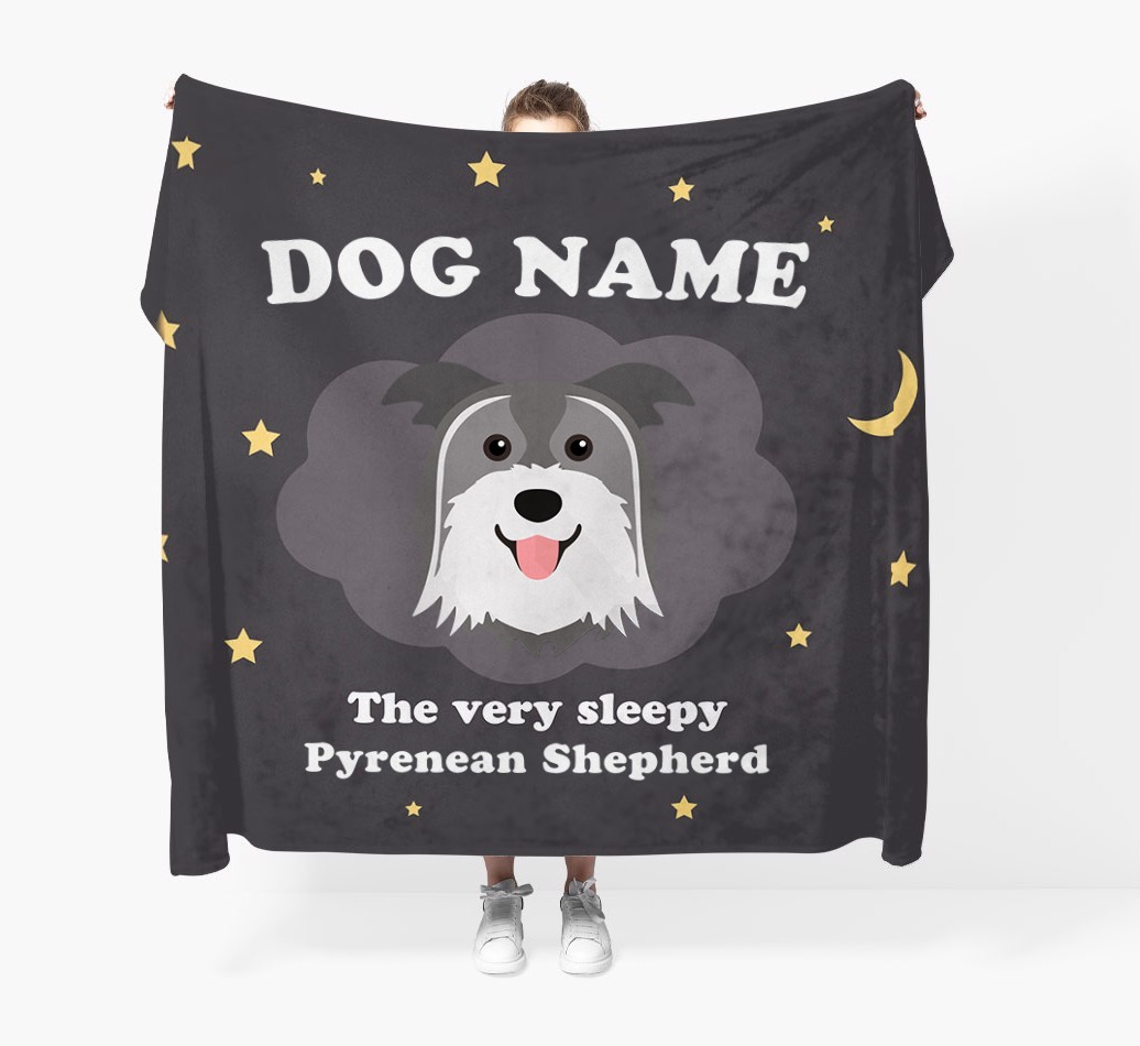 'The Very Sleepy...' - Personalised {breedFullName} Blanket