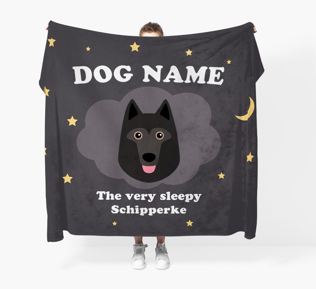 'The Very Sleepy...' - Personalised {breedFullName} Blanket