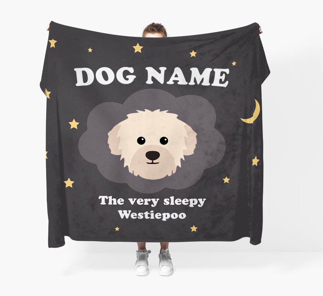'The Very Sleepy...' - Personalised {breedFullName} Blanket