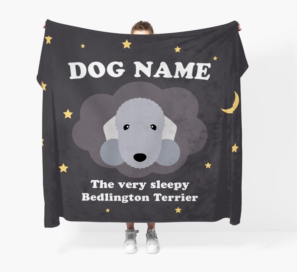 The Very Sleepy...: - Personalized {breedFullName} Throw Blanket