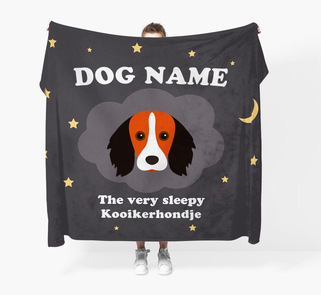 The Very Sleepy...: - Personalized {breedFullName} Throw Blanket