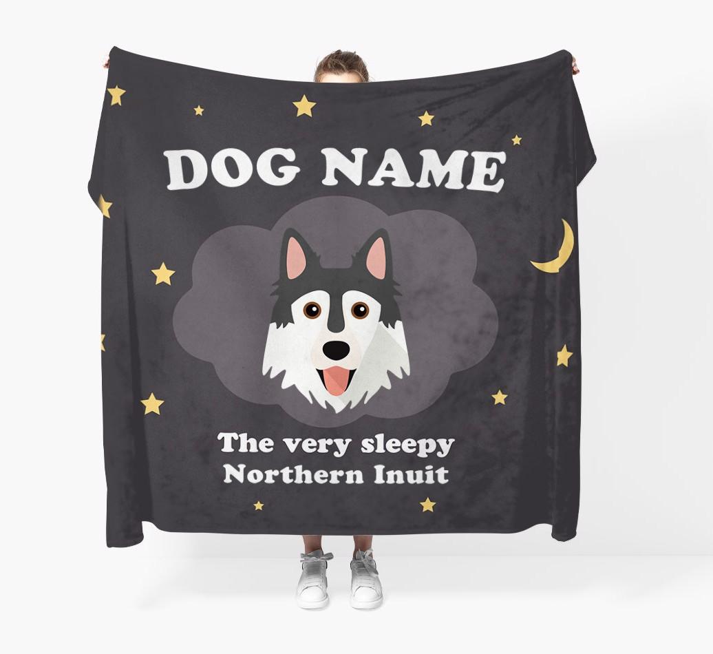 The Very Sleepy...: - Personalized {breedFullName} Throw Blanket