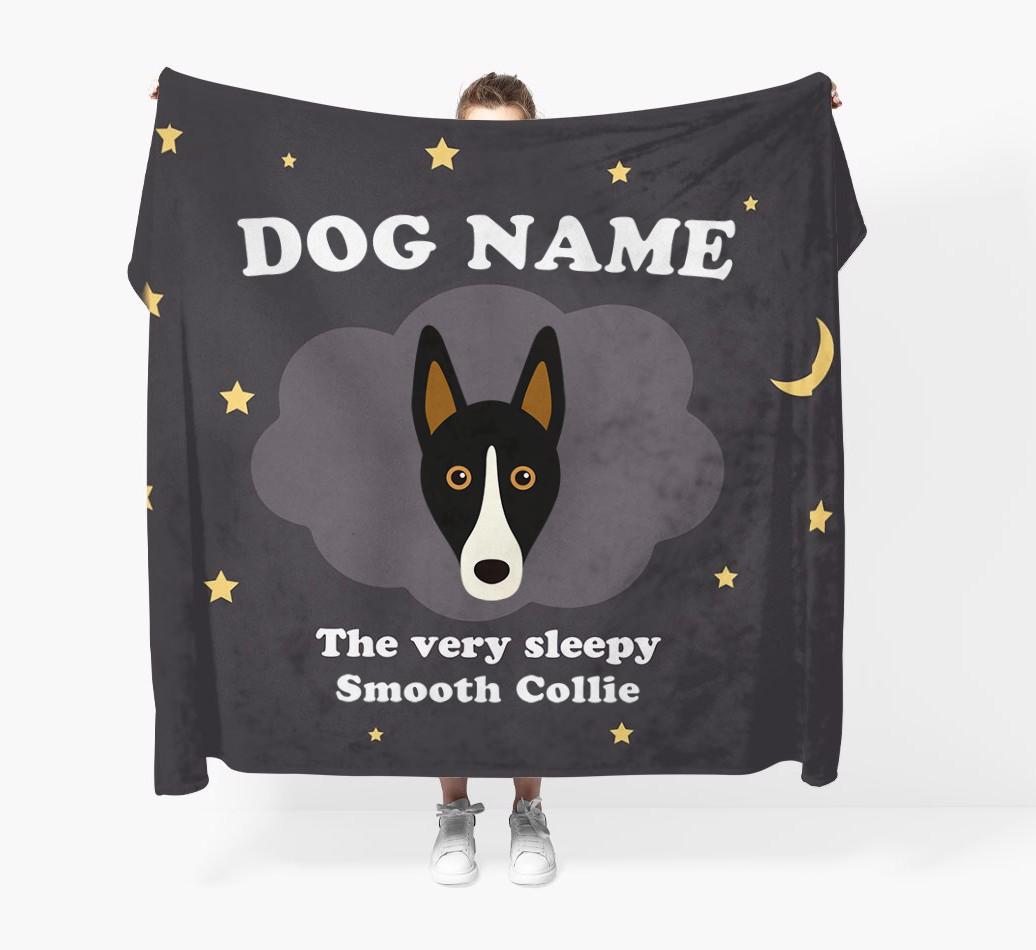 The Very Sleepy...: - Personalized {breedFullName} Throw Blanket