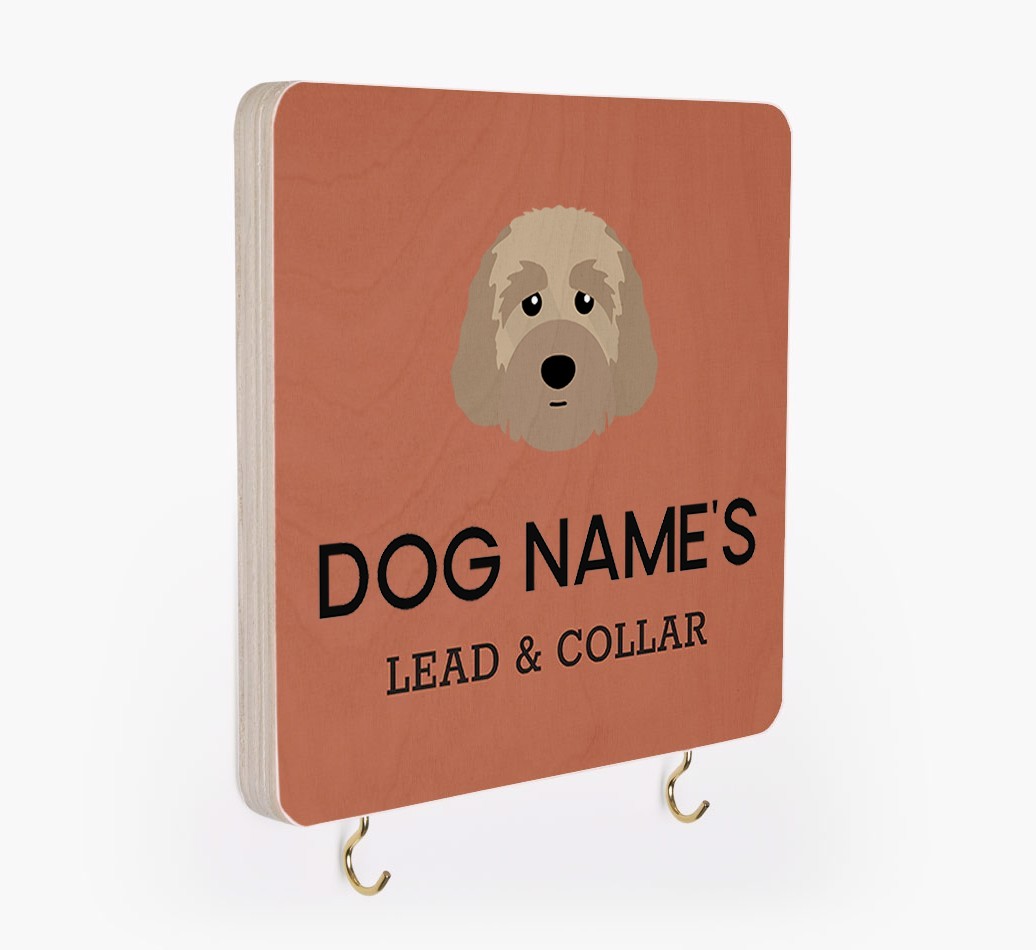 Personalized {breedFullName} Lead & Collar Hanger
