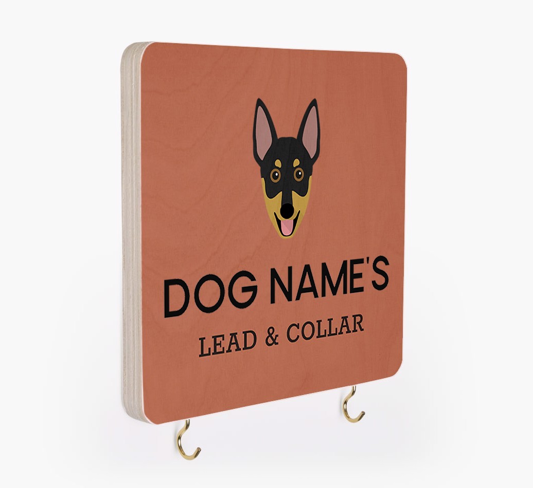 Personalized {breedFullName} Lead & Collar Hanger