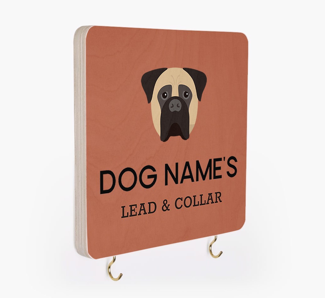 Personalized {breedFullName} Lead & Collar Hanger
