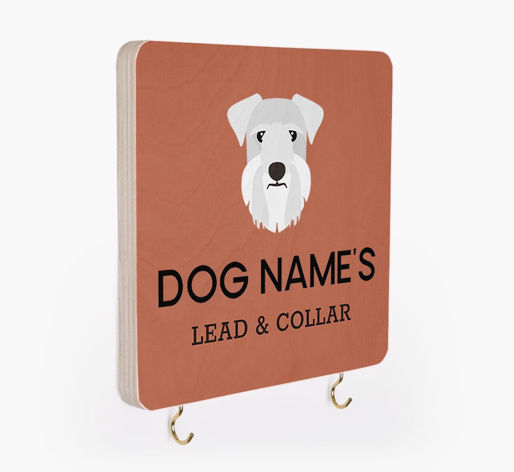 Personalized {breedFullName} Lead & Collar Hanger