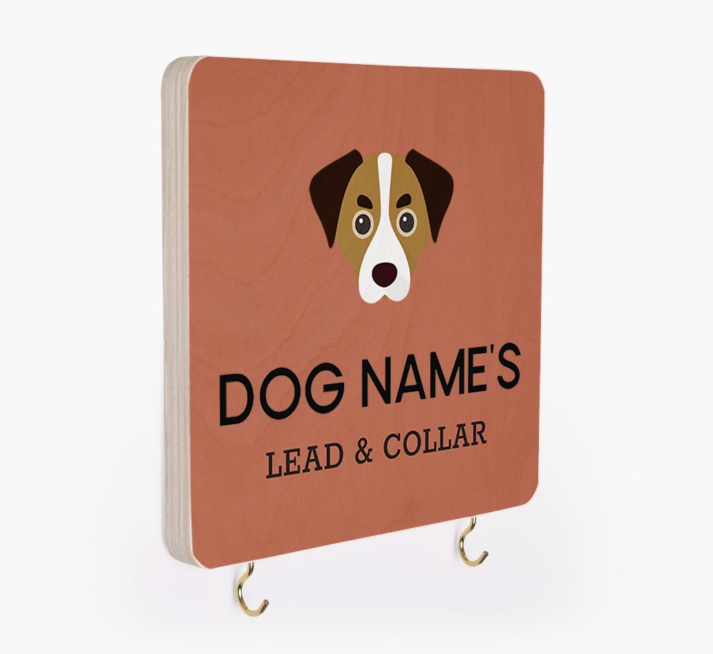 Personalized {breedFullName} Lead & Collar Hanger