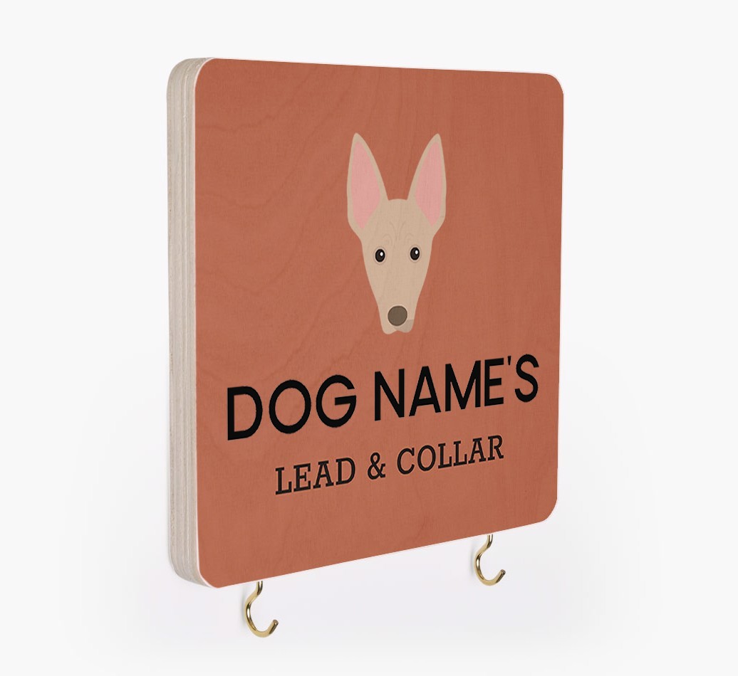 Personalized {breedFullName} Lead & Collar Hanger