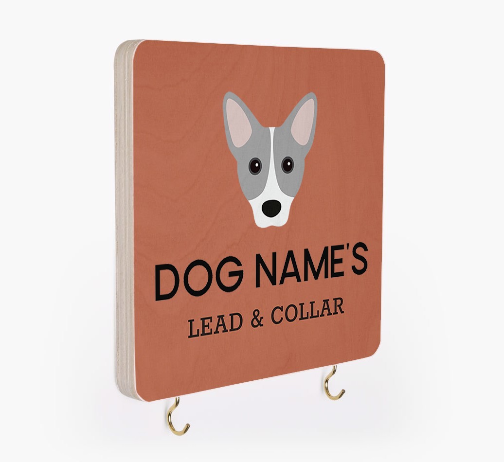 Personalized {breedFullName} Lead & Collar Hanger