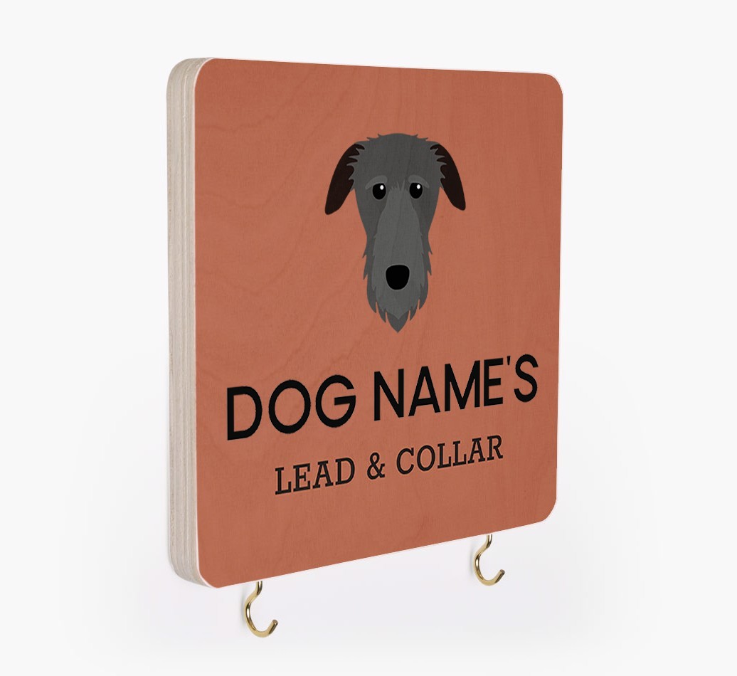 Personalized {breedFullName} Lead & Collar Hanger