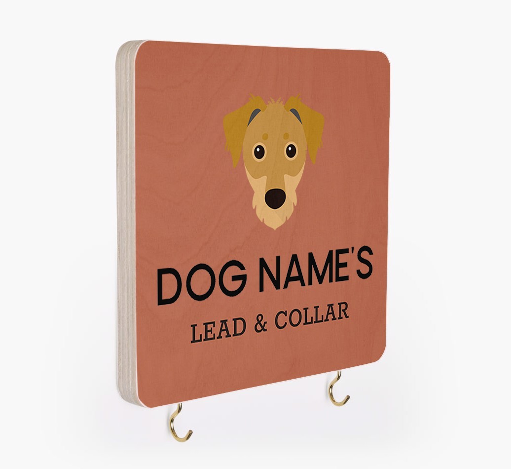 Personalized {breedFullName} Lead & Collar Hanger