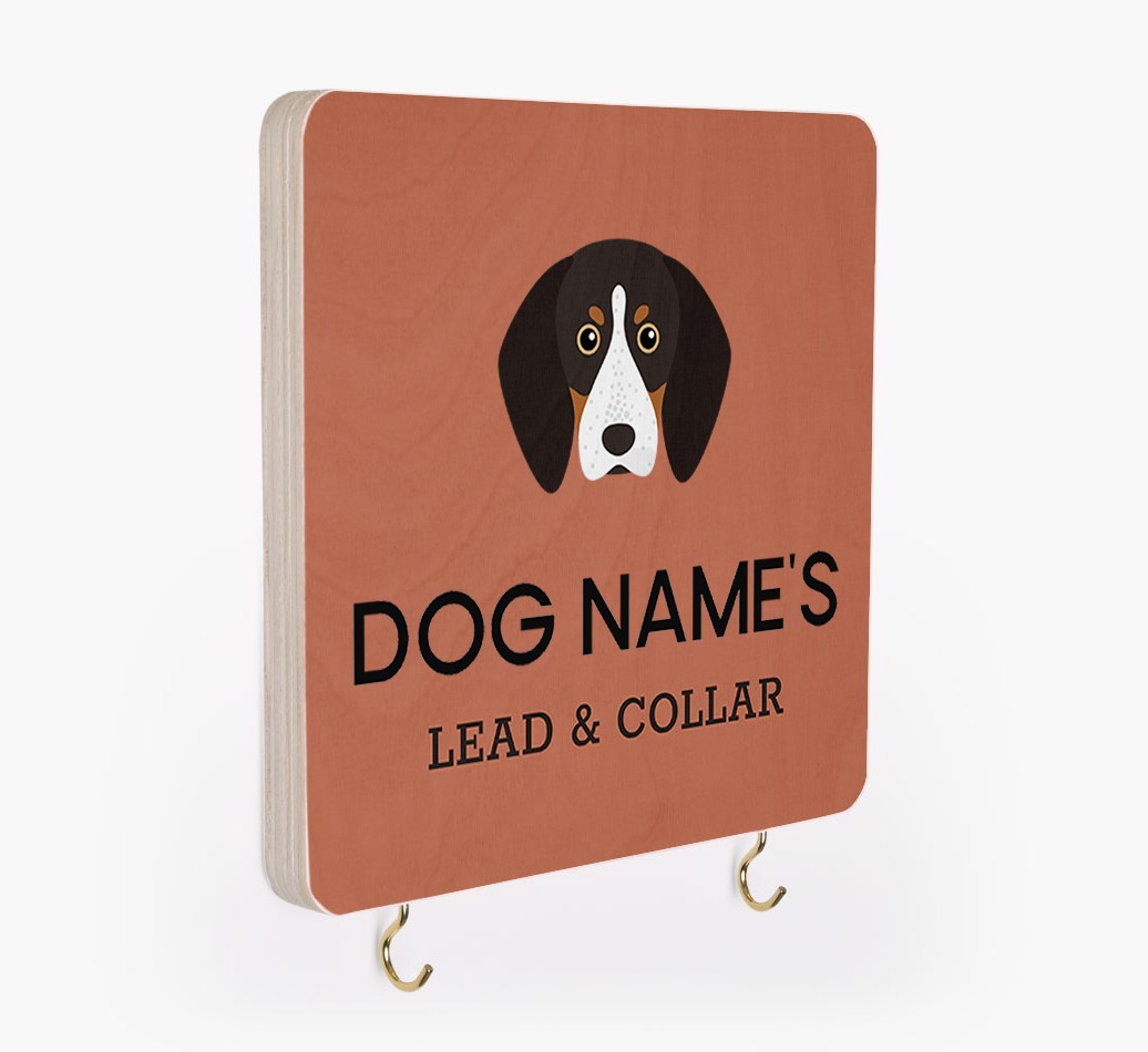 Personalized {breedFullName} Lead & Collar Hanger