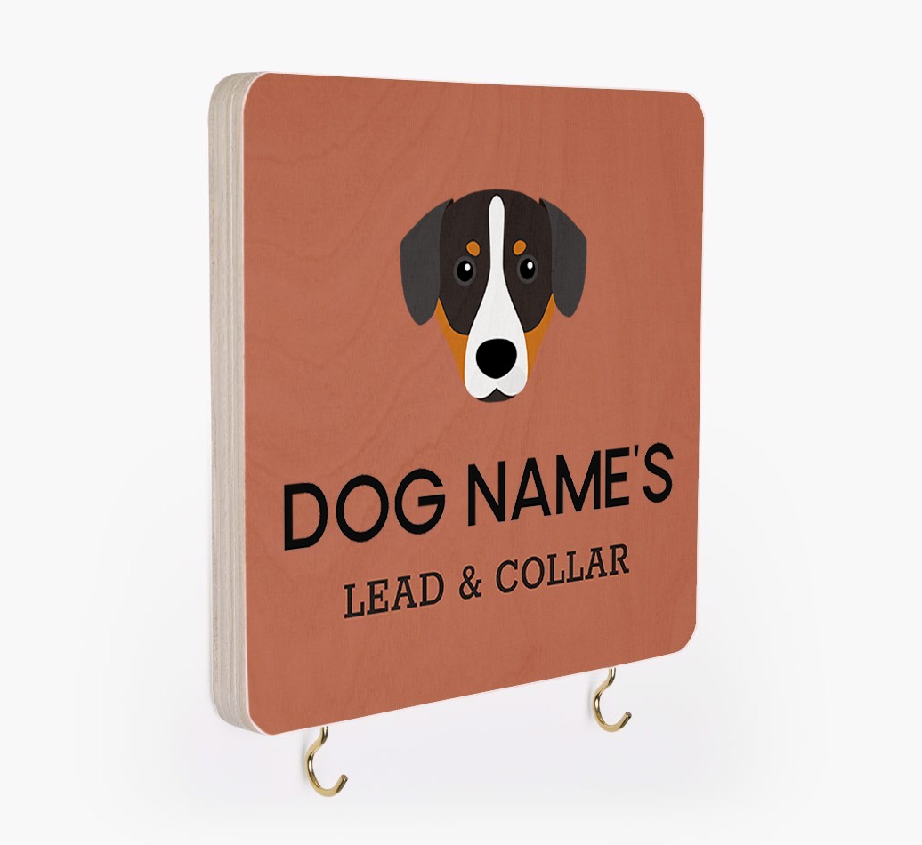 Personalized {breedFullName} Lead & Collar Hanger