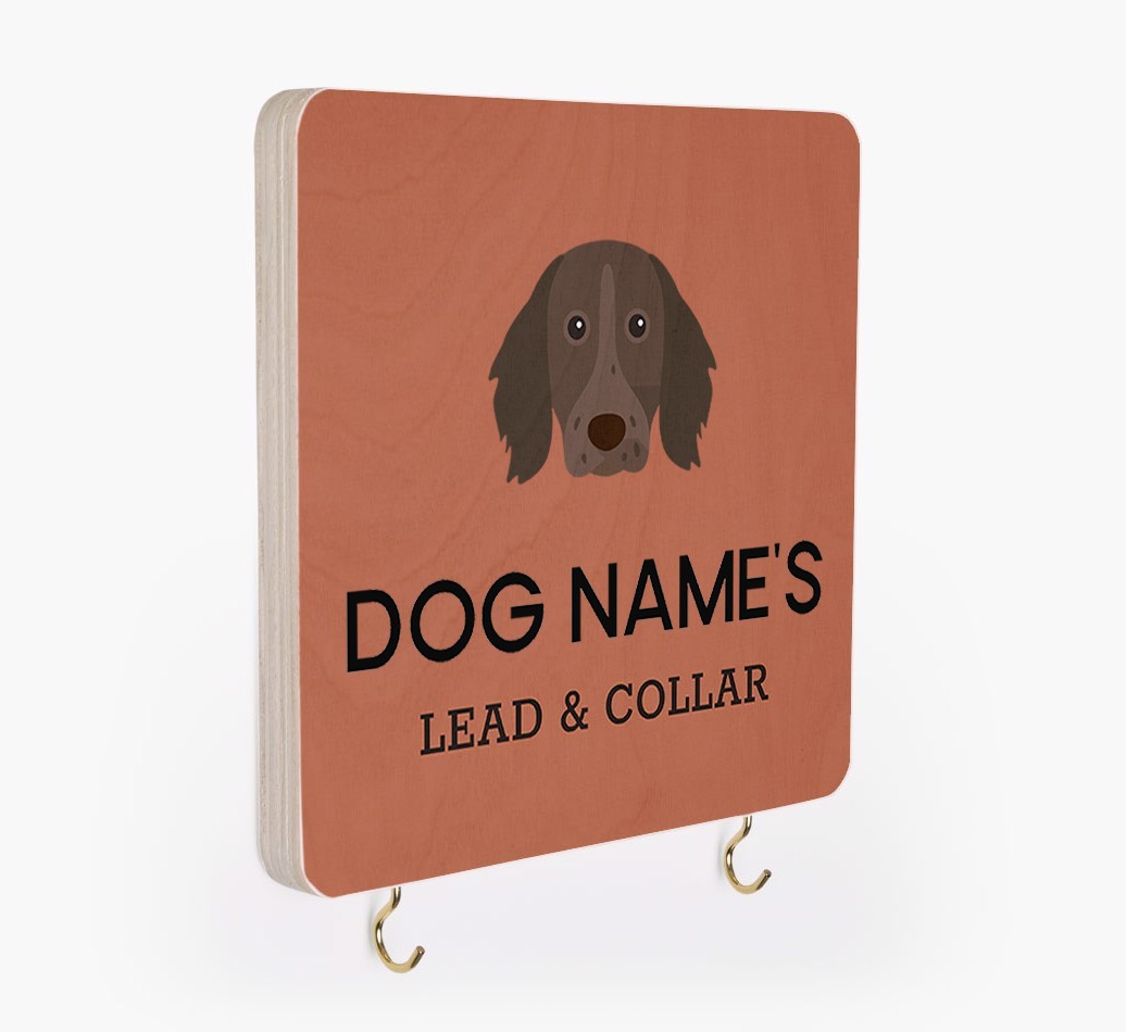 Personalized {breedFullName} Lead & Collar Hanger