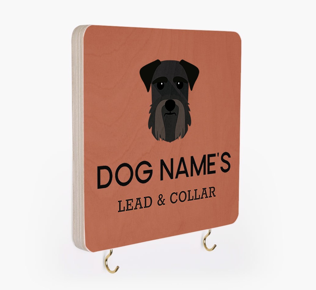 Personalised {breedFullName} Lead & Collar Hanger