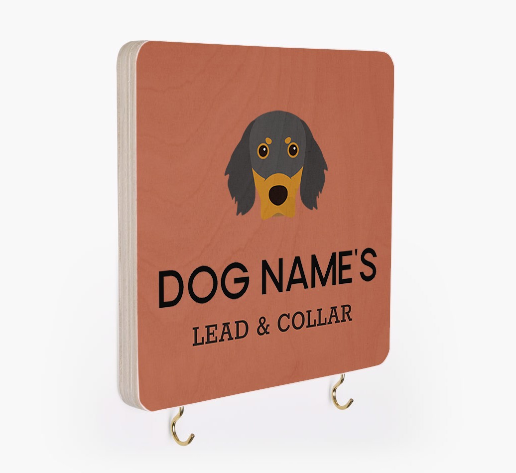 Personalised {breedFullName} Lead & Collar Hanger