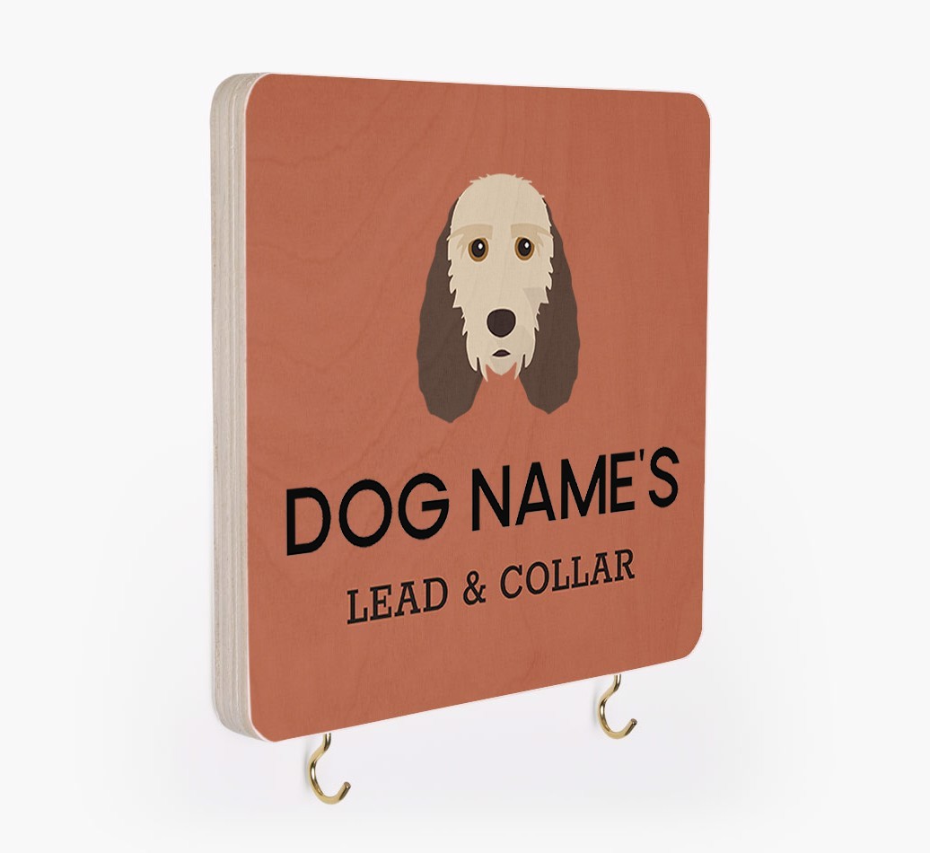 Personalized {breedFullName} Lead & Collar Hanger