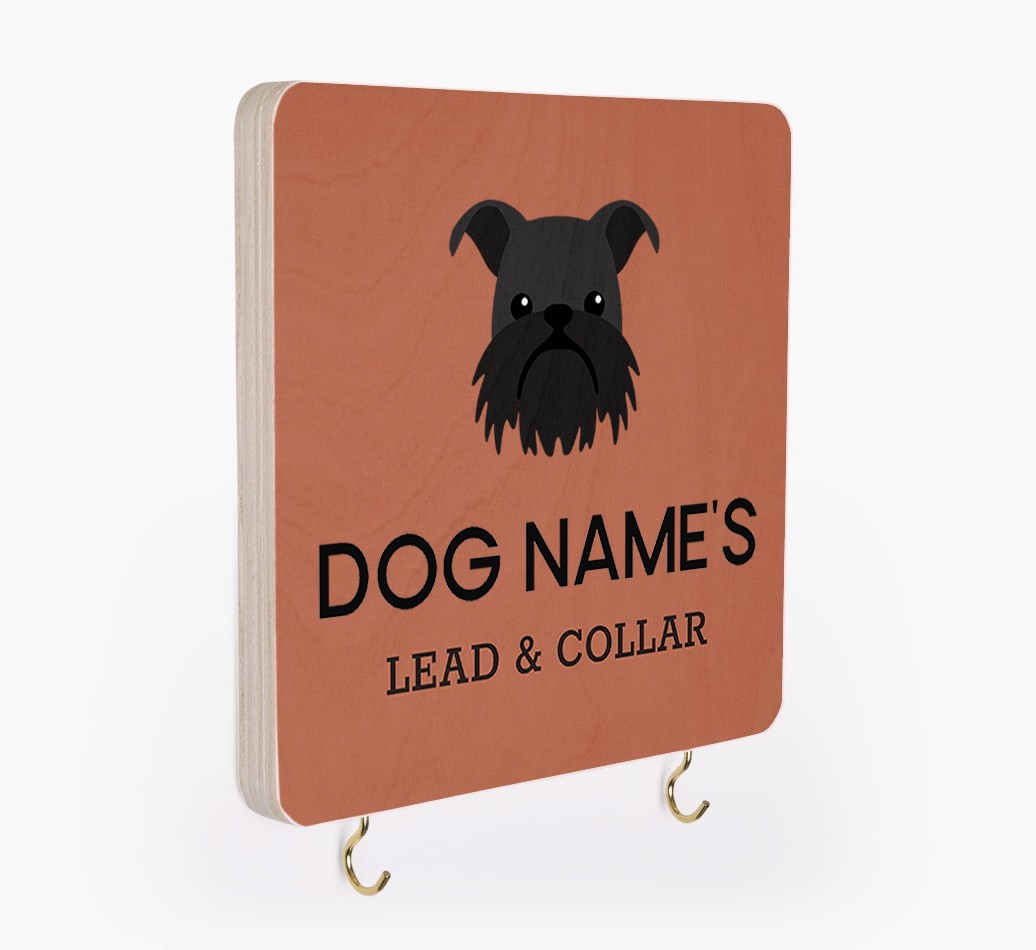 Personalized {breedFullName} Lead & Collar Hanger