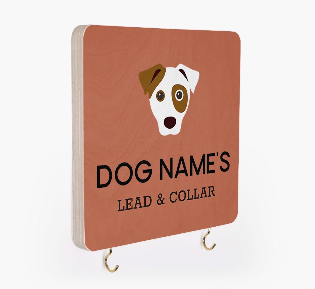 Personalized {breedFullName} Lead & Collar Hanger