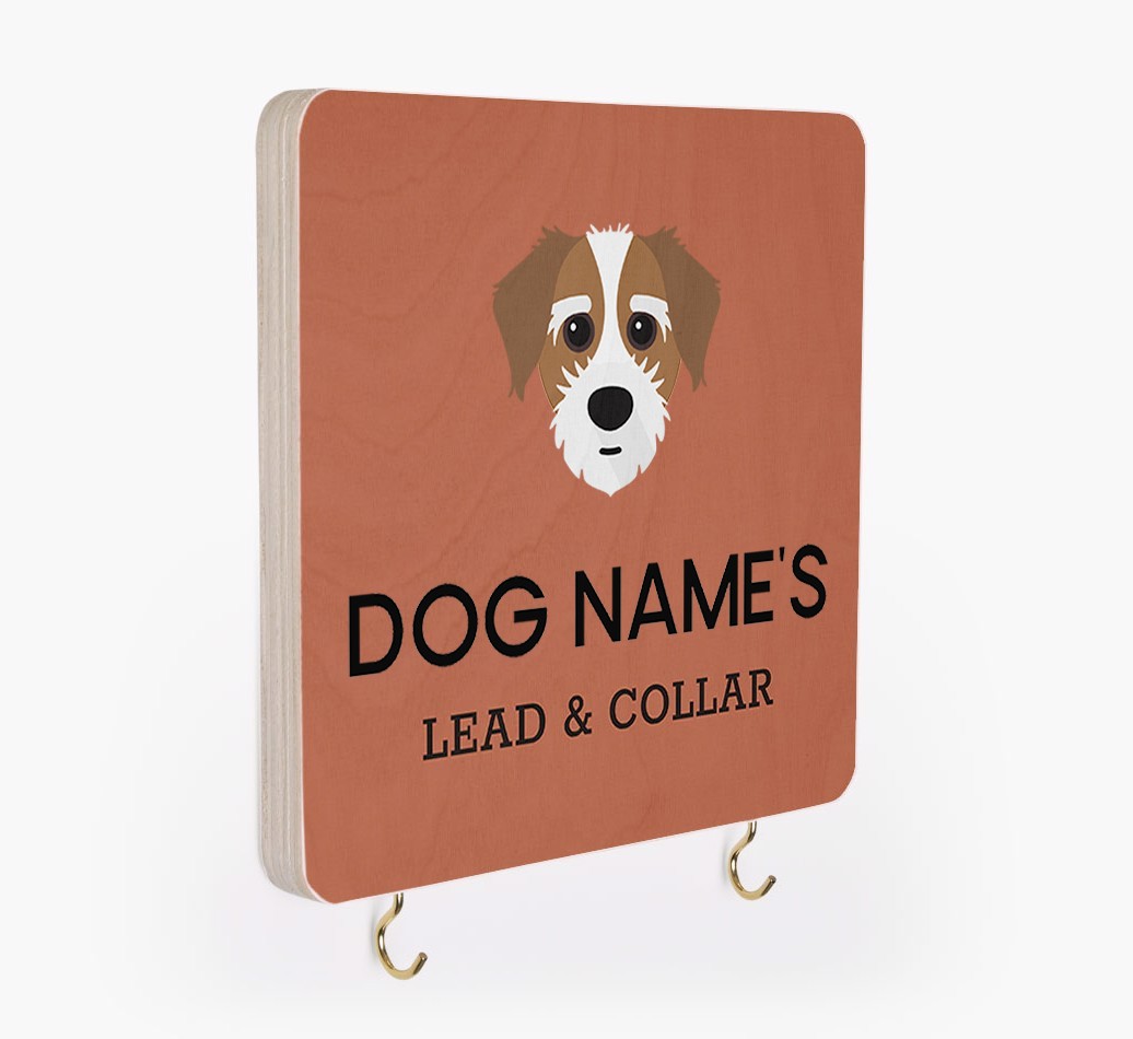 Personalized {breedFullName} Lead & Collar Hanger