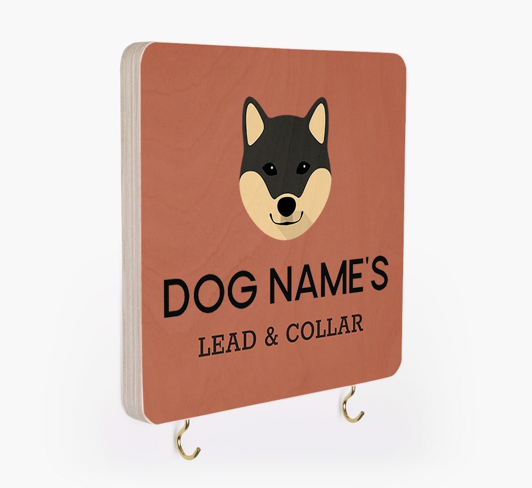 Personalised {breedFullName} Lead & Collar Hanger
