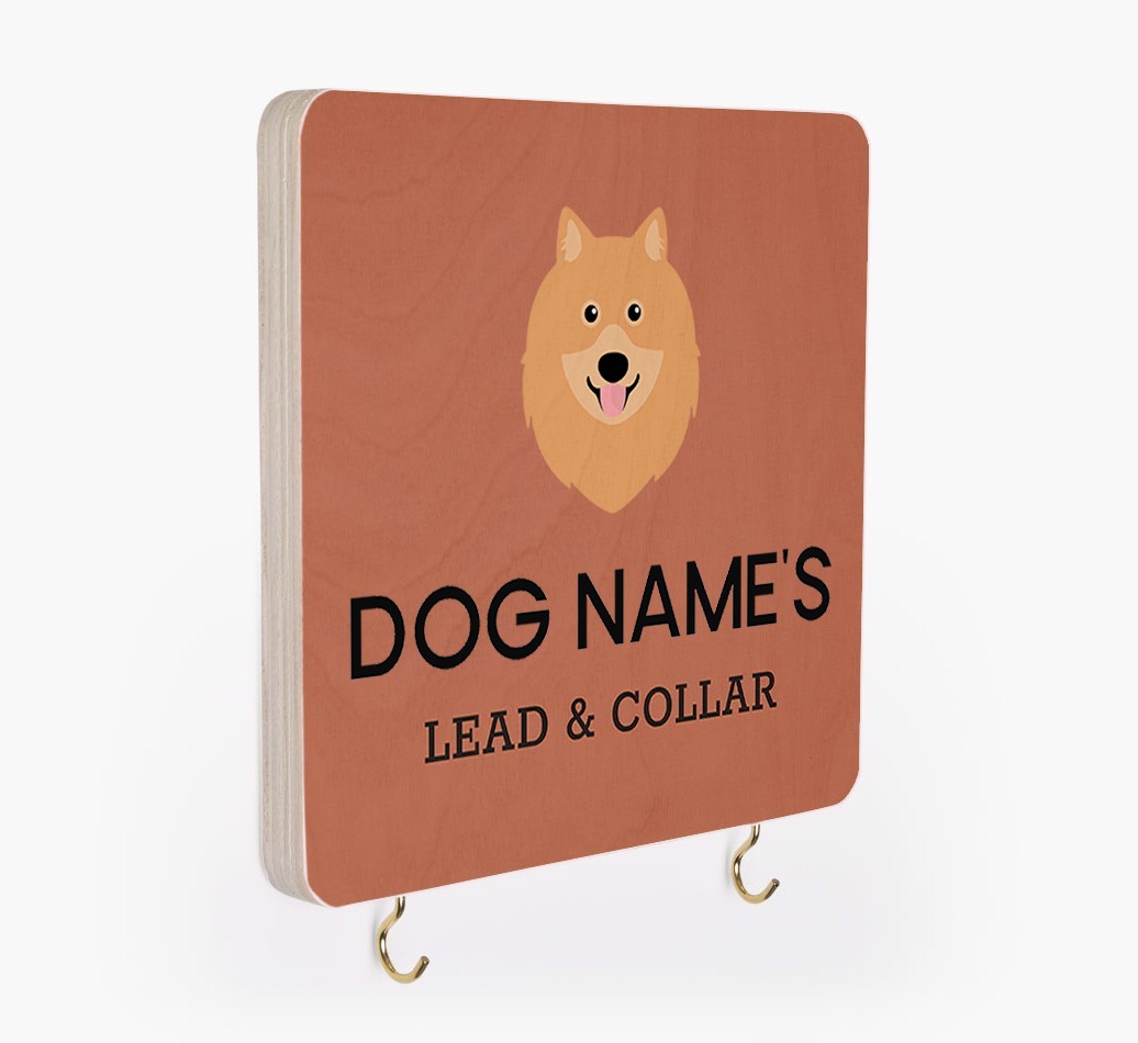 Personalized {breedFullName} Lead & Collar Hanger