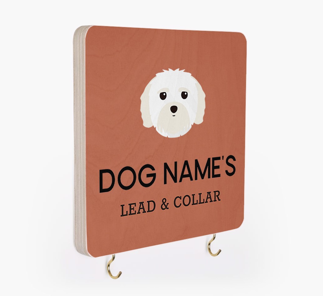 Personalized {breedFullName} Lead & Collar Hanger