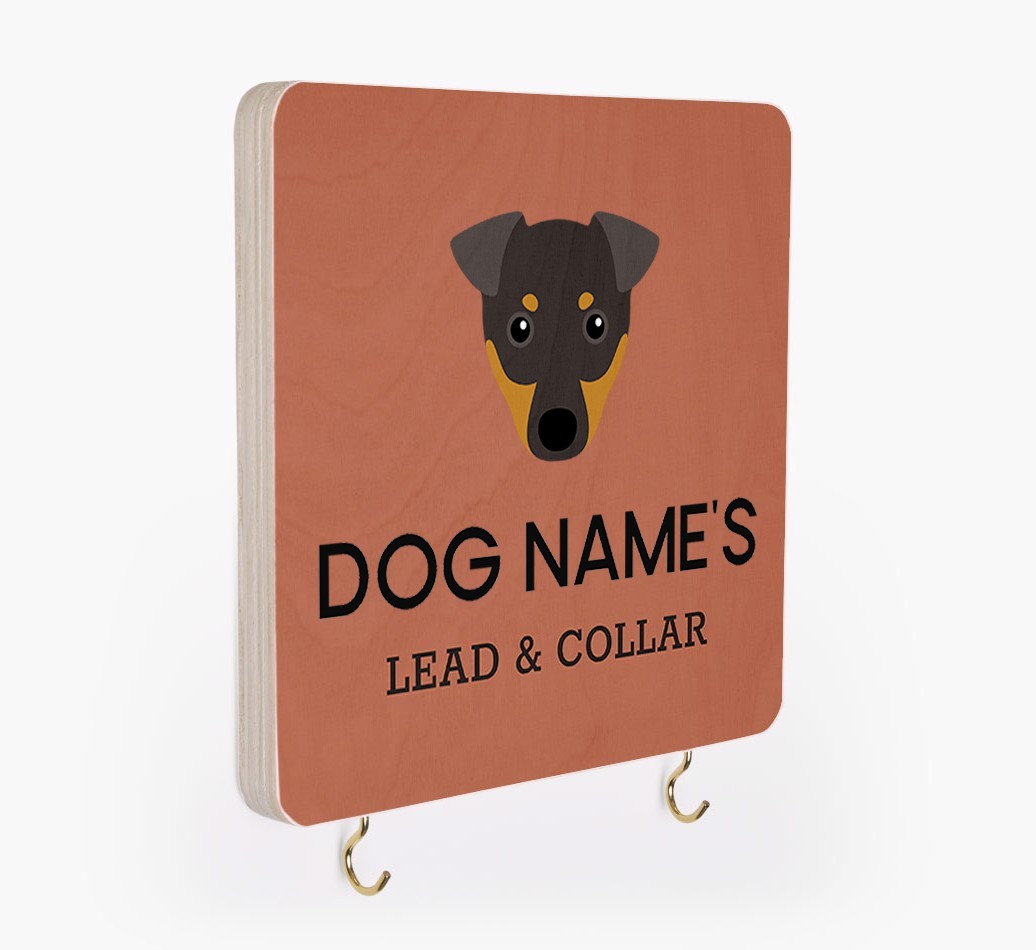 Personalized {breedFullName} Lead & Collar Hanger