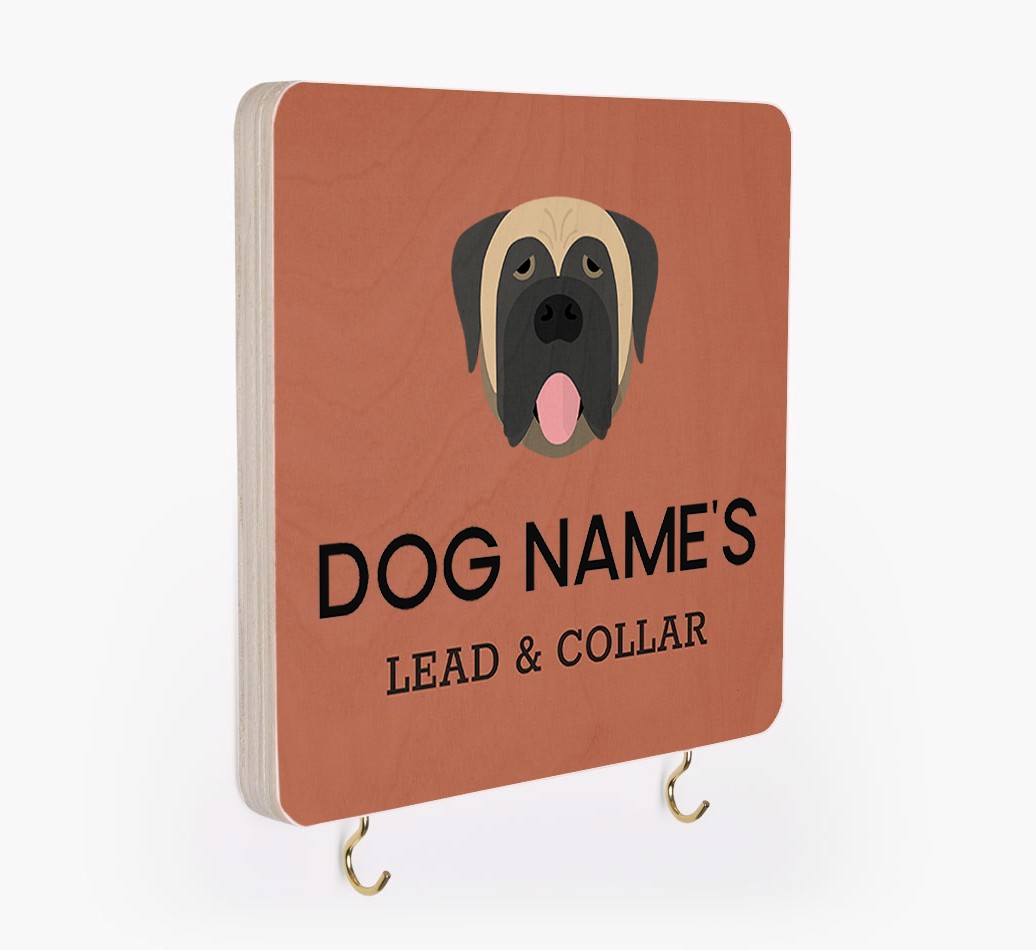 Personalized {breedFullName} Lead & Collar Hanger